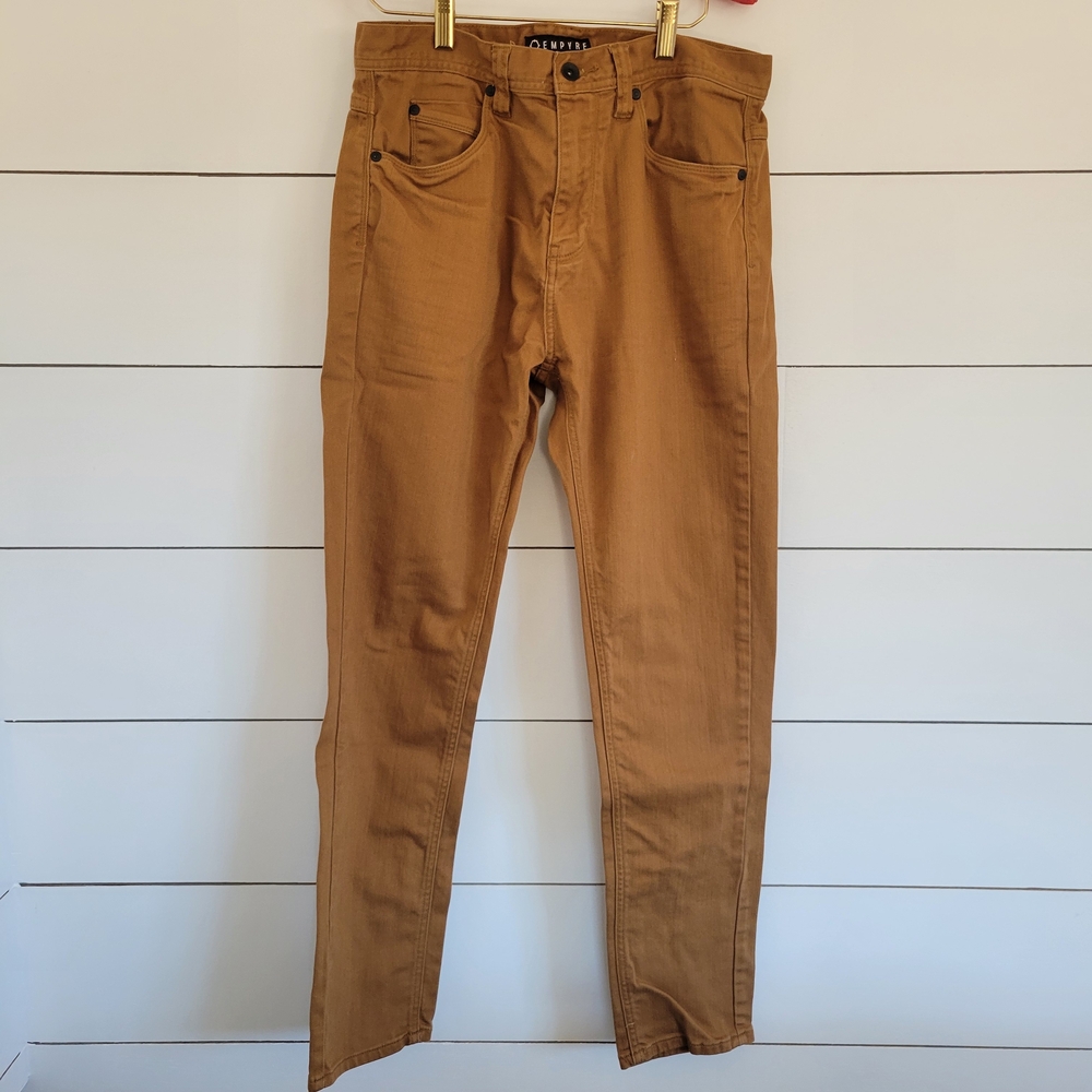 Empyre Men's Tan Slim Jeans
